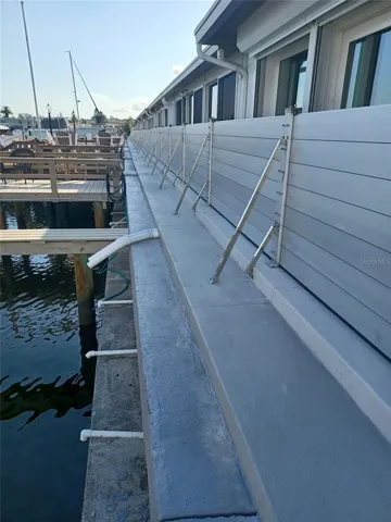 This is the $30,000 per owner Garrison Flood mitigation system newly installed for a piece of mind during hurricane season!