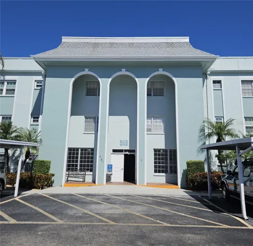 Front of building