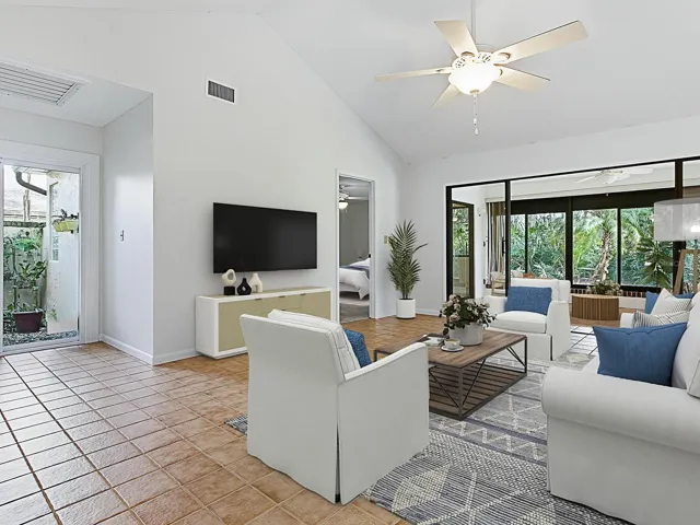 STAGED Living room