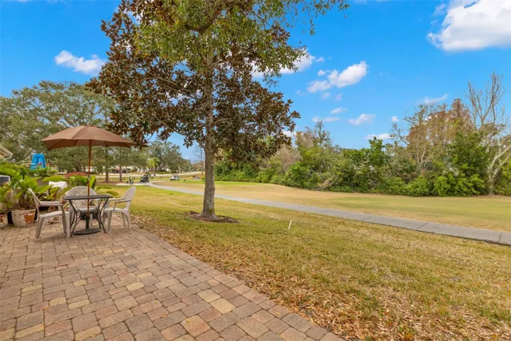 VIEW FROM PATIO TO GOLF COURSE  HOLE #3