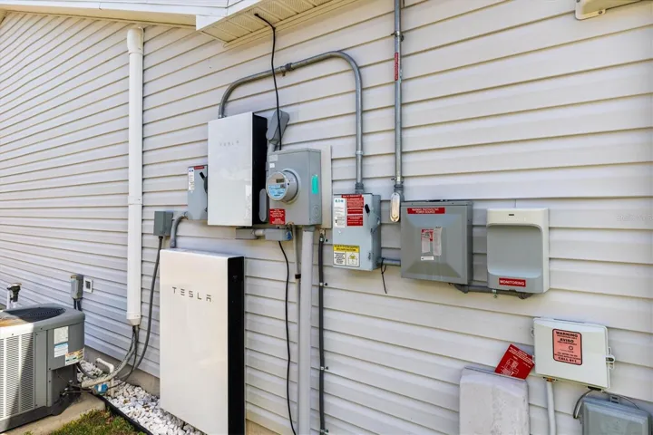 Exterior Solar Panel Batteries