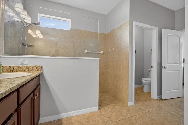 Master bathroom