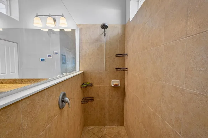 Large shower