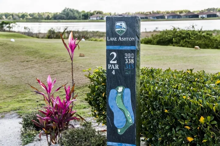 Lake Ashton is home to two par 70 private golf courses that residents can join.