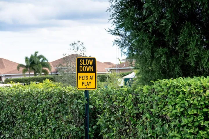 Lake Ashton has 3 pet parks for our "furry" residents.