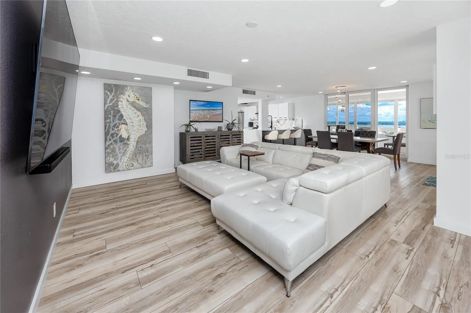 This floorplan feels more like a home than a condo