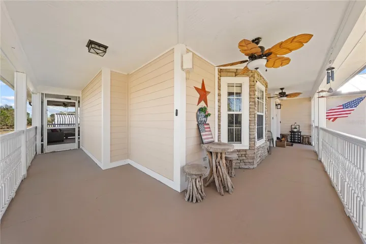 Wrap around porch
