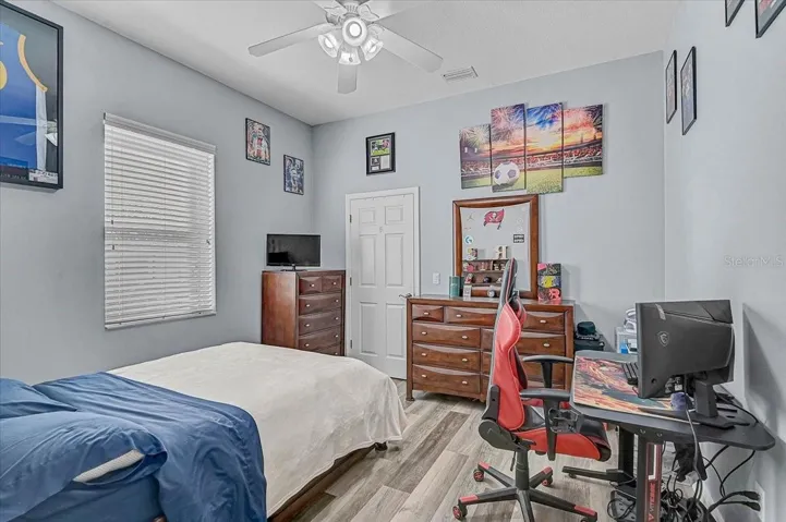 Bedroom 2 with walk-in closet