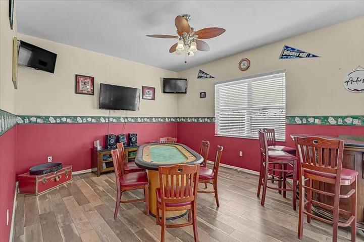 Large game room. Could be changed into a living room for extended family