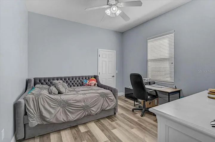 3rd bedroom with walk-in closet