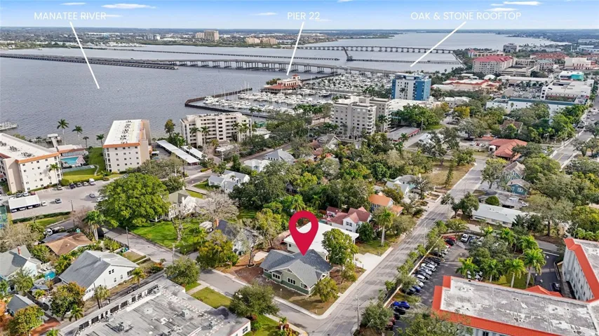 Welcome Home to 1550 3rd Ave W,The marina is just a stone’s throw away, along with downtown Bradenton’s waterfront dining, nightlife, and cultural amenities—all while enjoying the privacy and elevation of this unique setting.
