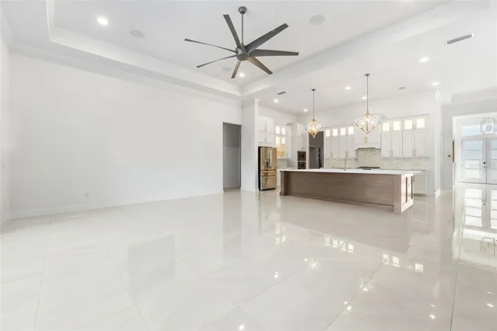living and kitchen