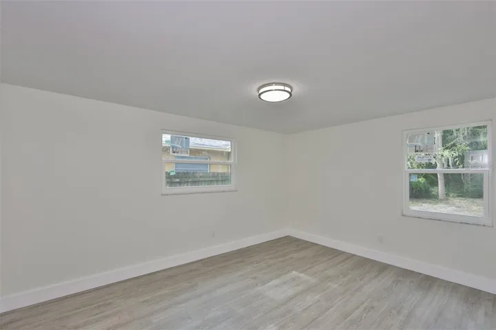 Bedroom 1 with no furniture