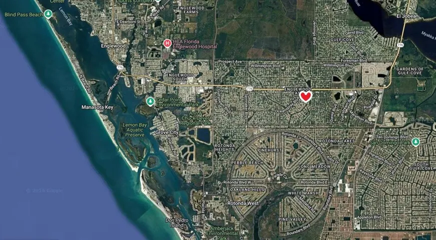 Location in Englewood