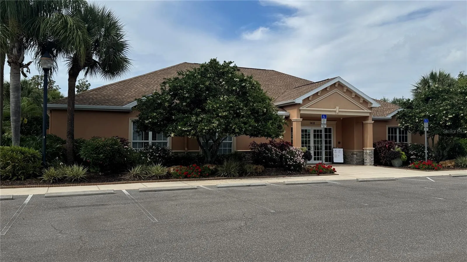 Front of Clubhouse