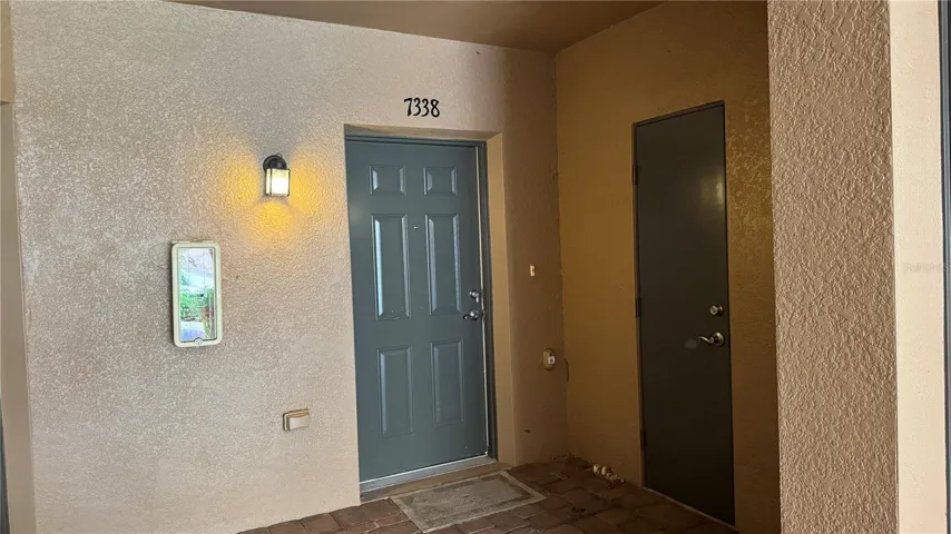 Covered Front Door