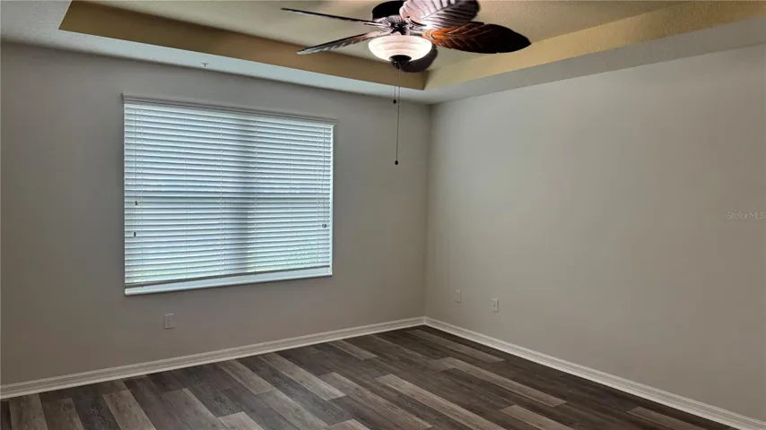 Master Bdrm with Tray Ceiling