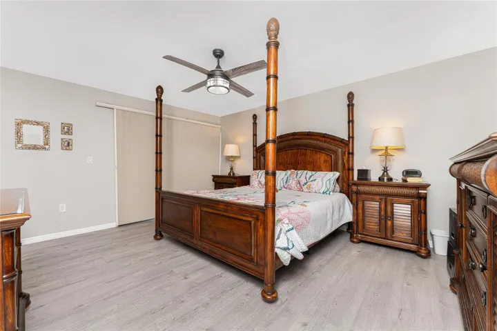 Prmary Bedroom/ sliders for direct access to pool/lanai