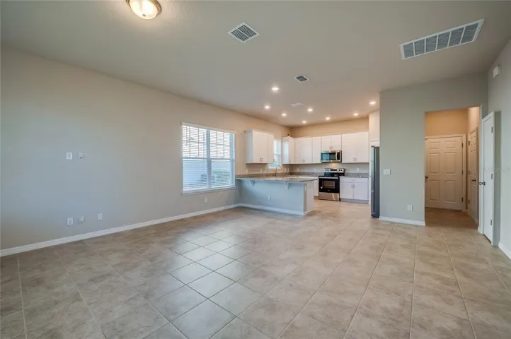 Living/Dining/Kitchen Combo