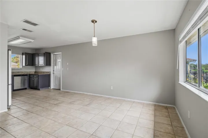 Dining room/Sitting area and Kitchen