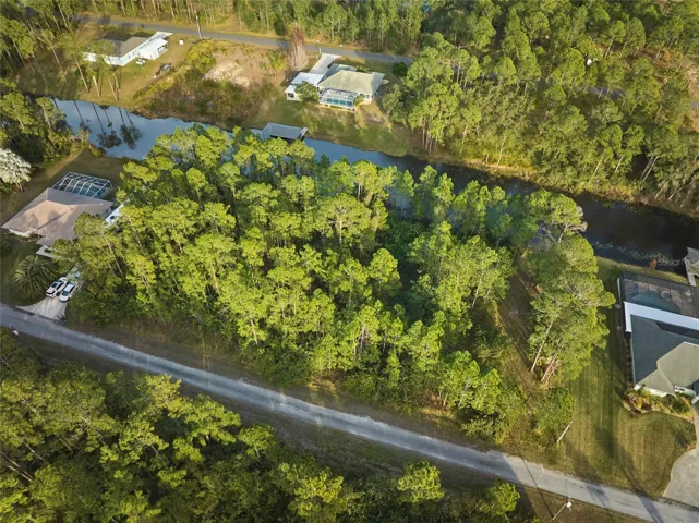 Beautiful acre with mature trees located on a canal with direct access to the largest lake in Polk County!