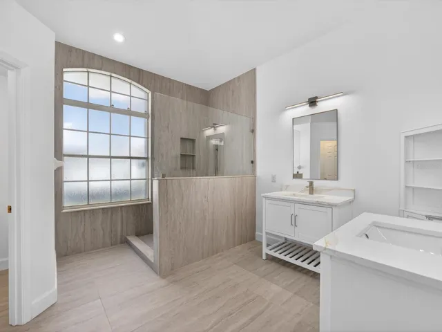 Primary Bathroom custom shower