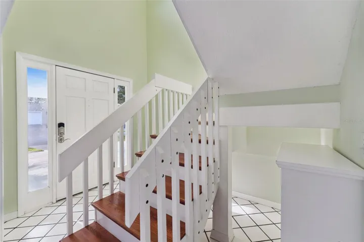 Upstairs to the Main living floor!
