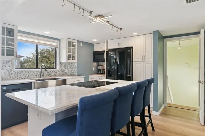 Remodeled kitchen for looks and comfort