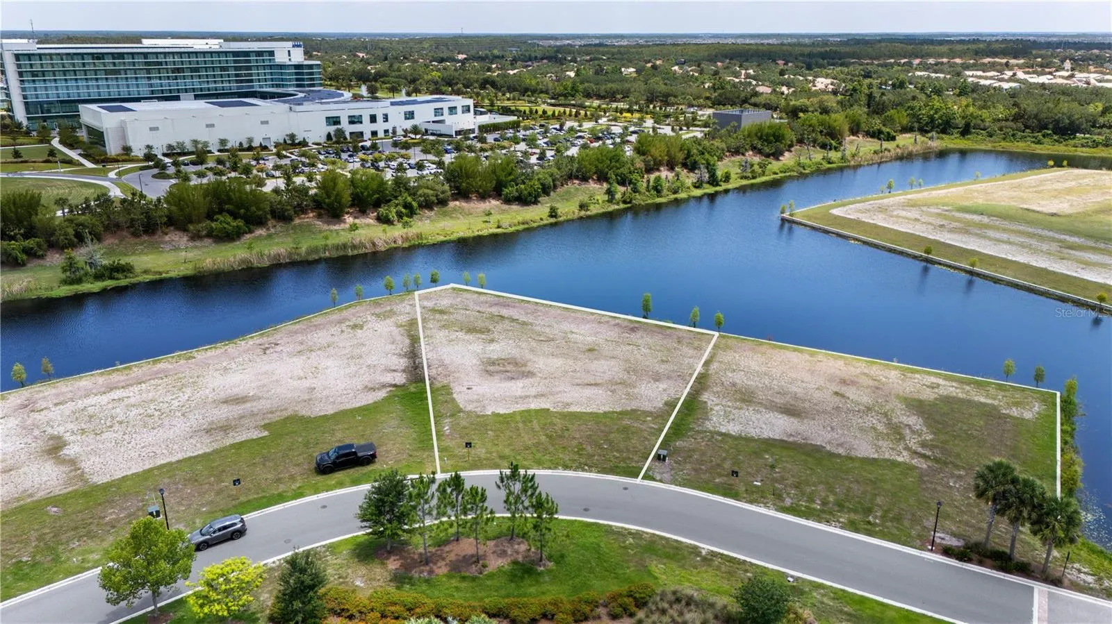 Lot 32 Front Aerial View