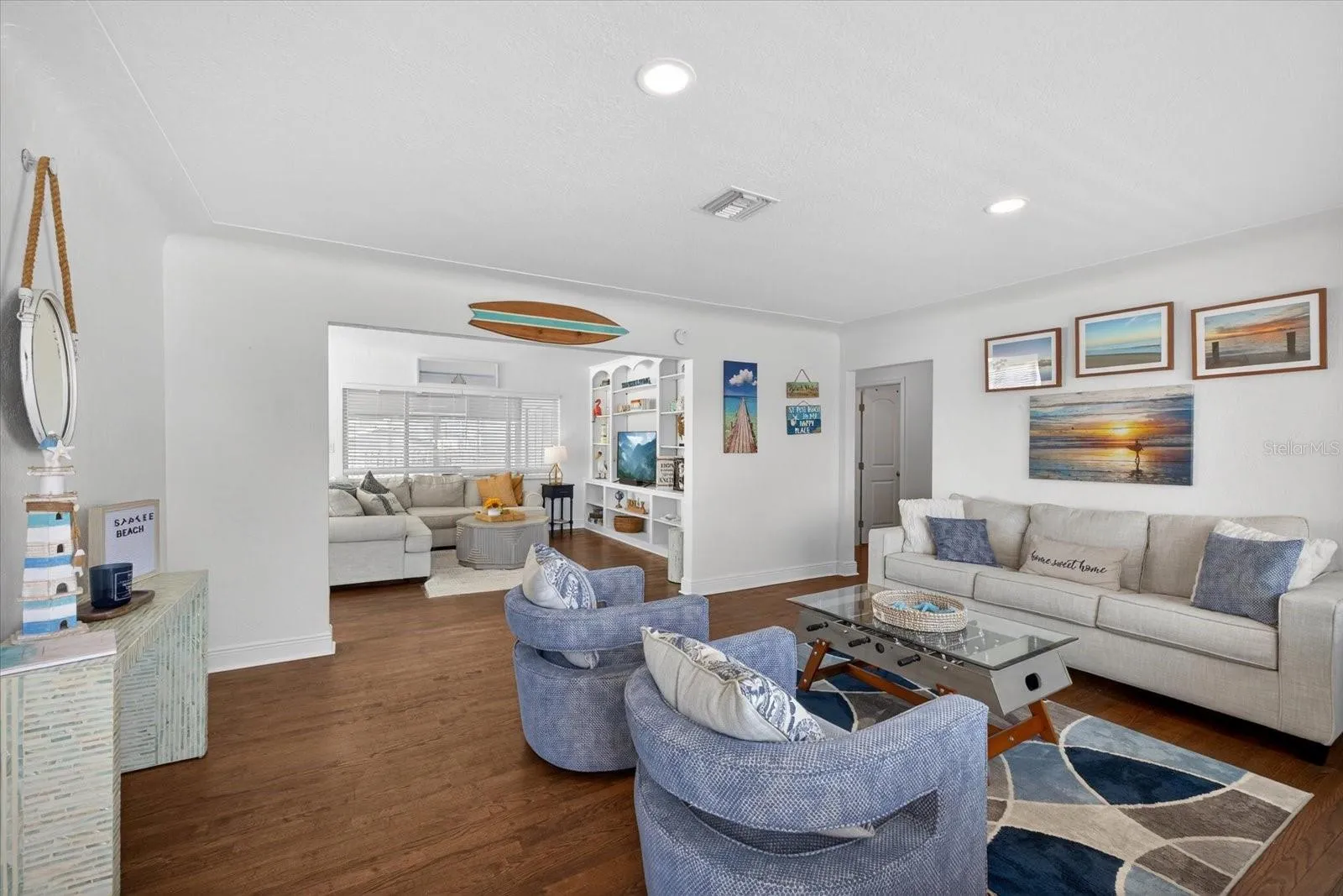 Entrance and Family Room
