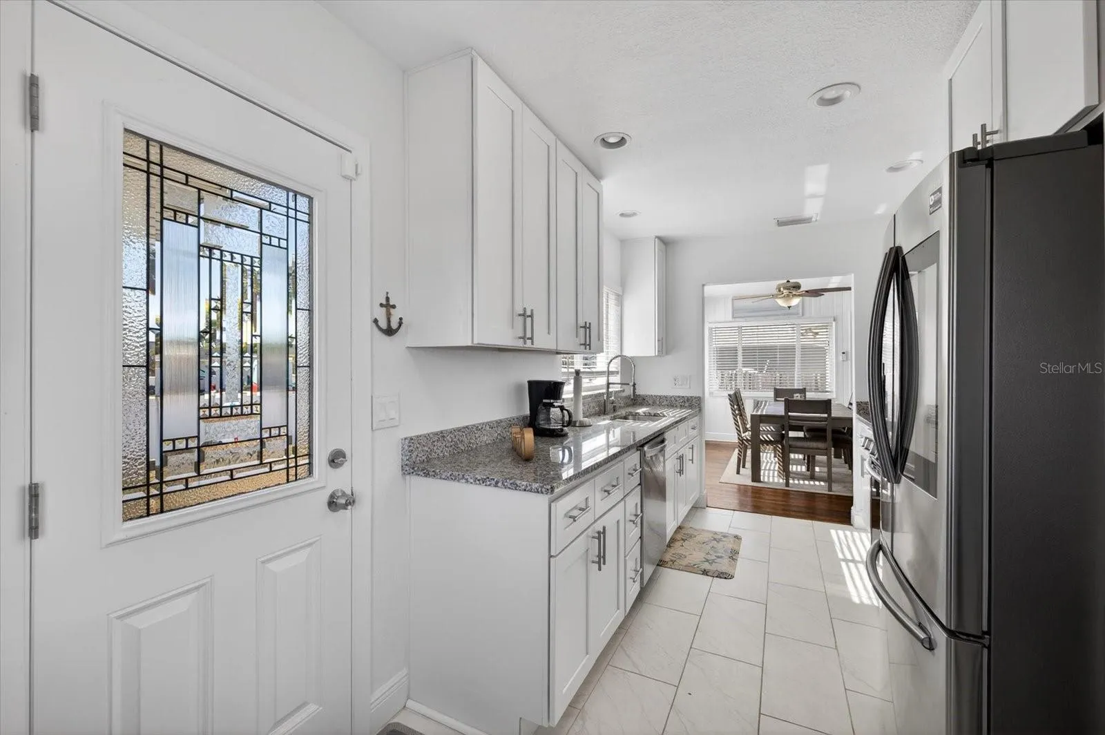 Kitchen and Exterior Door