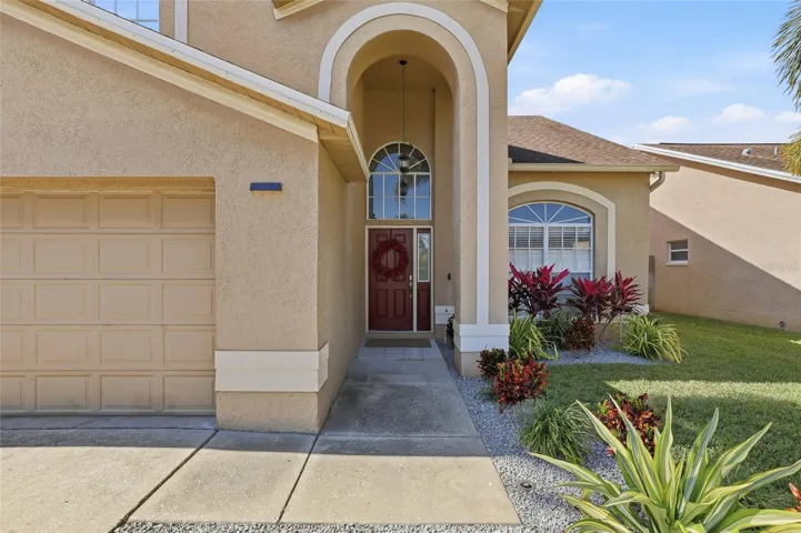 Beautifully landscaped property.