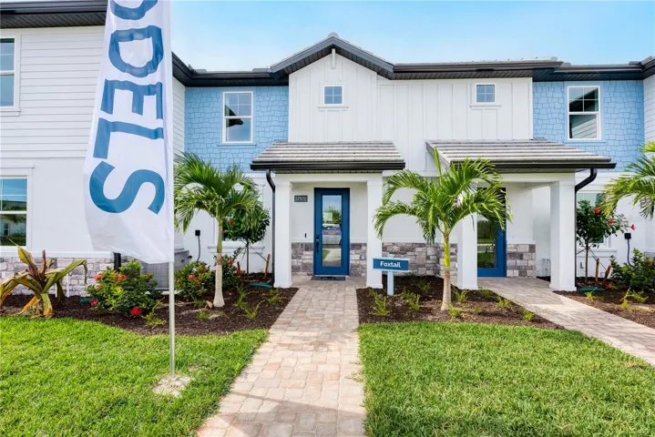 Foxtail Exterior-Pictures are of Model Home for representational purposes only.