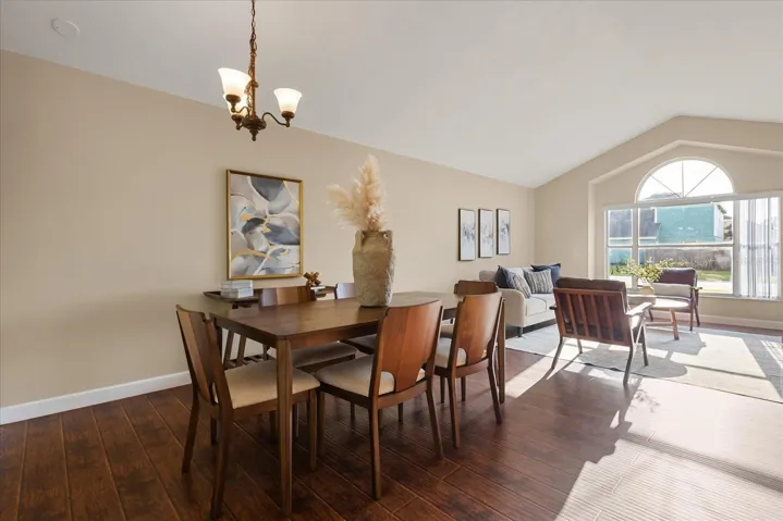 Dining and  Living Room