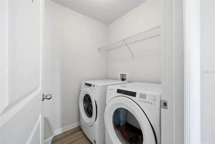 laundry room upstairs