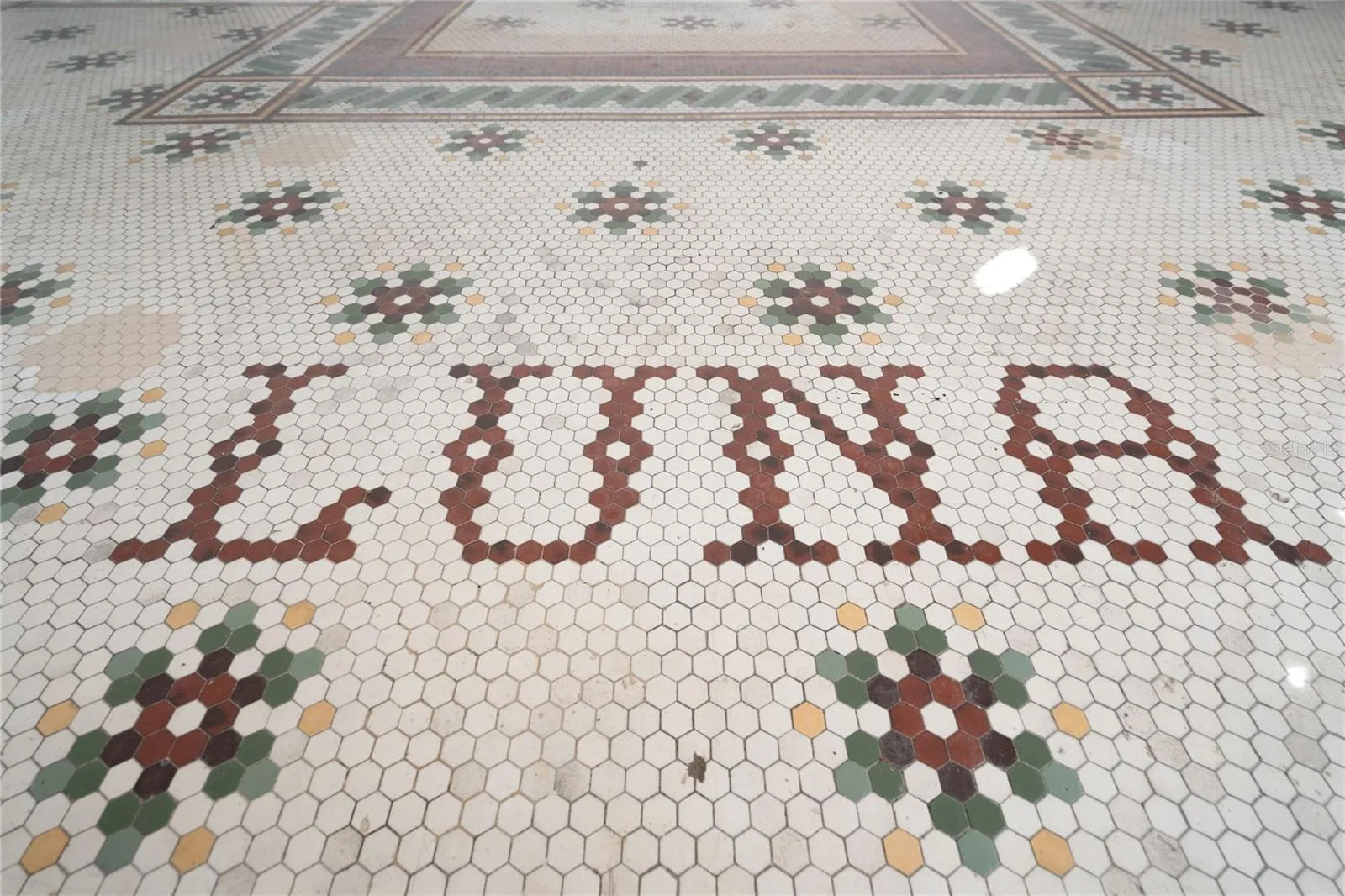 Luna 205 - Historic Cine Luna Mosaic Floor