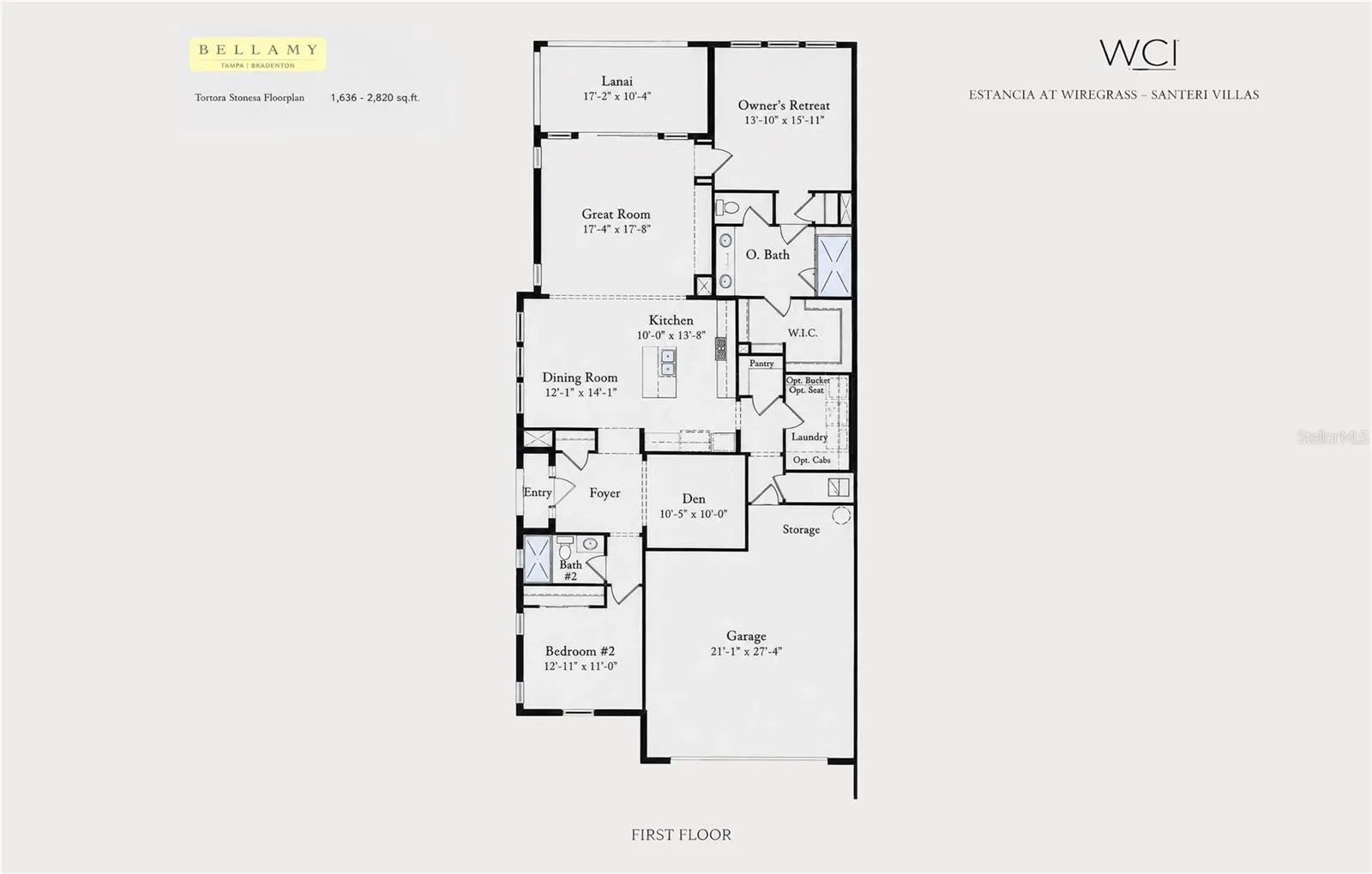 BELLAMY VILLA FLOOR PLAN