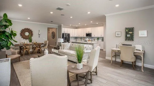 Model home - actual features may vary.