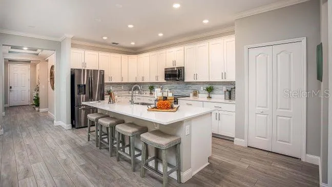 Model home - actual features may vary.