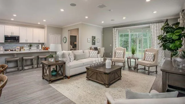 Model home - actual features may vary.