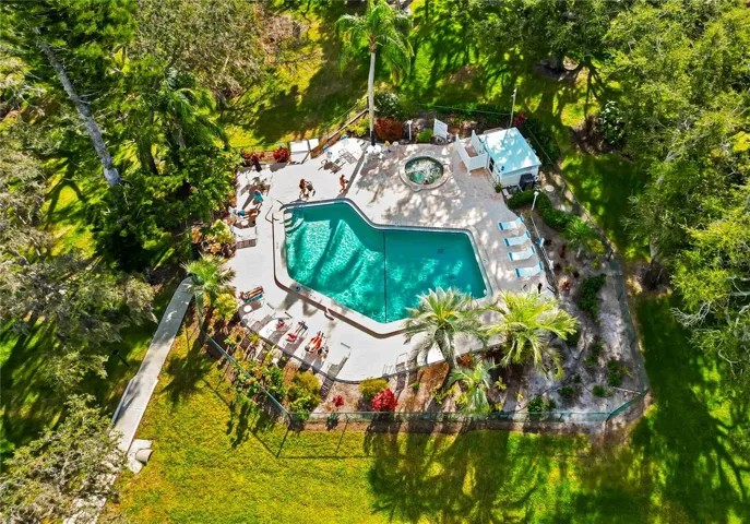 One of the pools