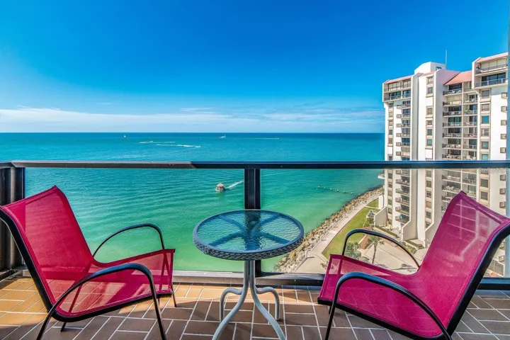 View from Balcony450 S. Gulfview Blvd, #1206, Clearwater Beach, FL 33767