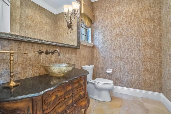 First floor Half Bath