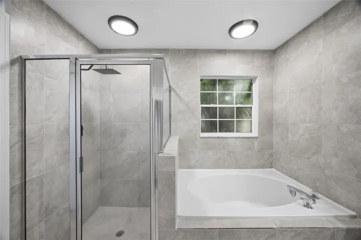 shower and tub