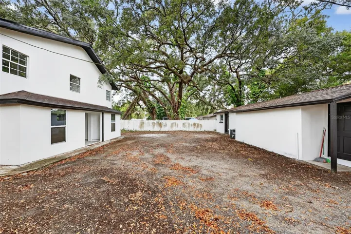 Yard Between Units