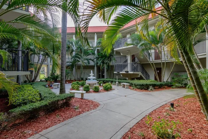 1. Beautifully Landscaped Courtyard Welcomes You as You Arrive!