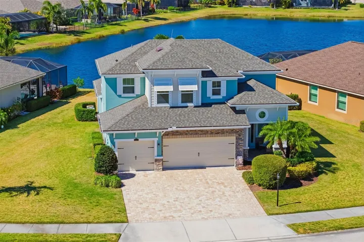 Oversized waterfront home site in Harmony's maintenance-free community.