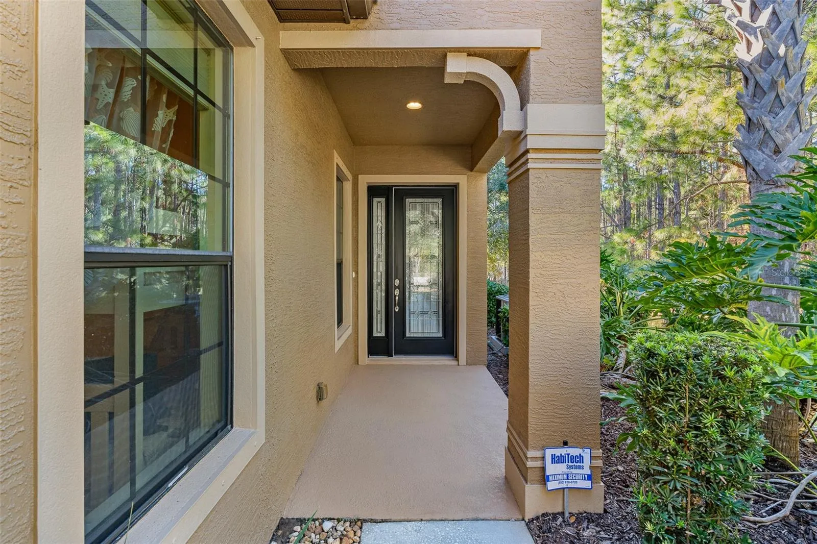 Private Walkway to Front Door