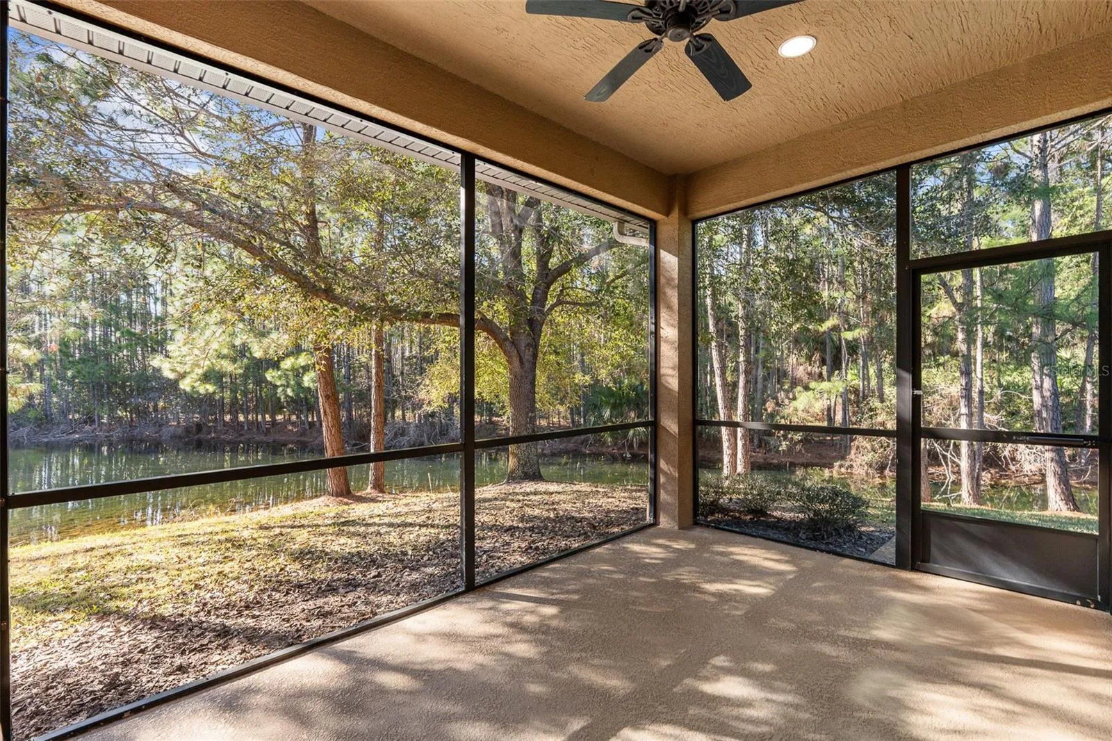 Covered &amp; Screened Lanai