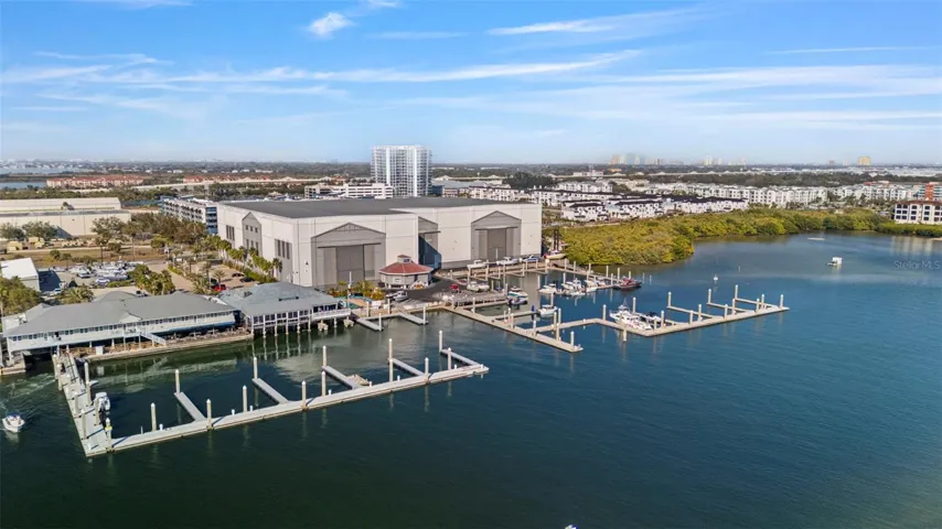 Local marina right down the road